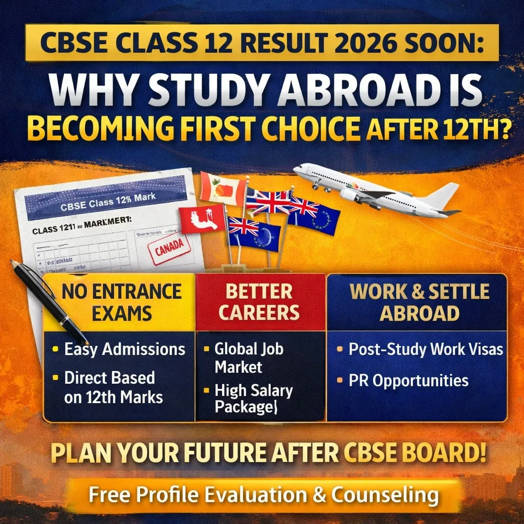 🎓 CBSE Class 12 Results 2026: Why Studying Abroad Should Be Your Next Move