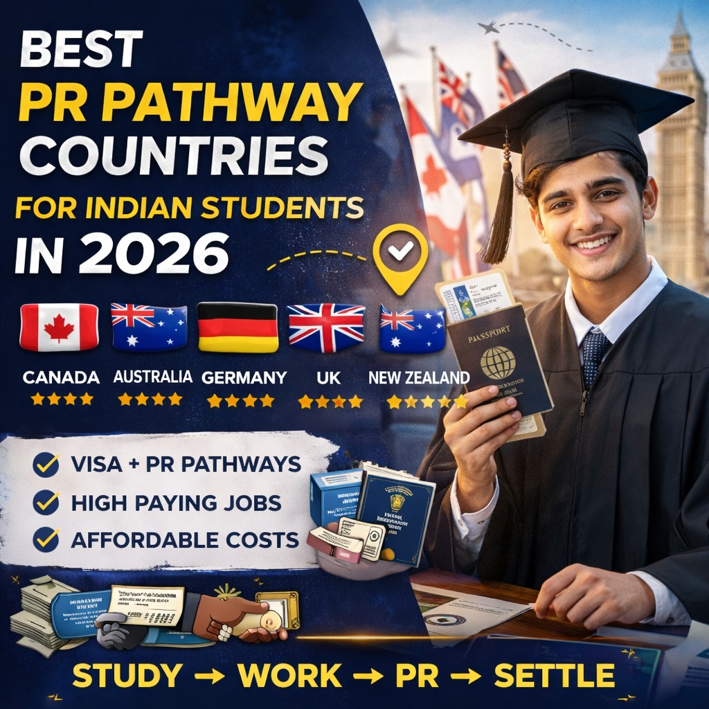 Top Nations for Permanent Residency Prospects for Indian Scholars in 2026