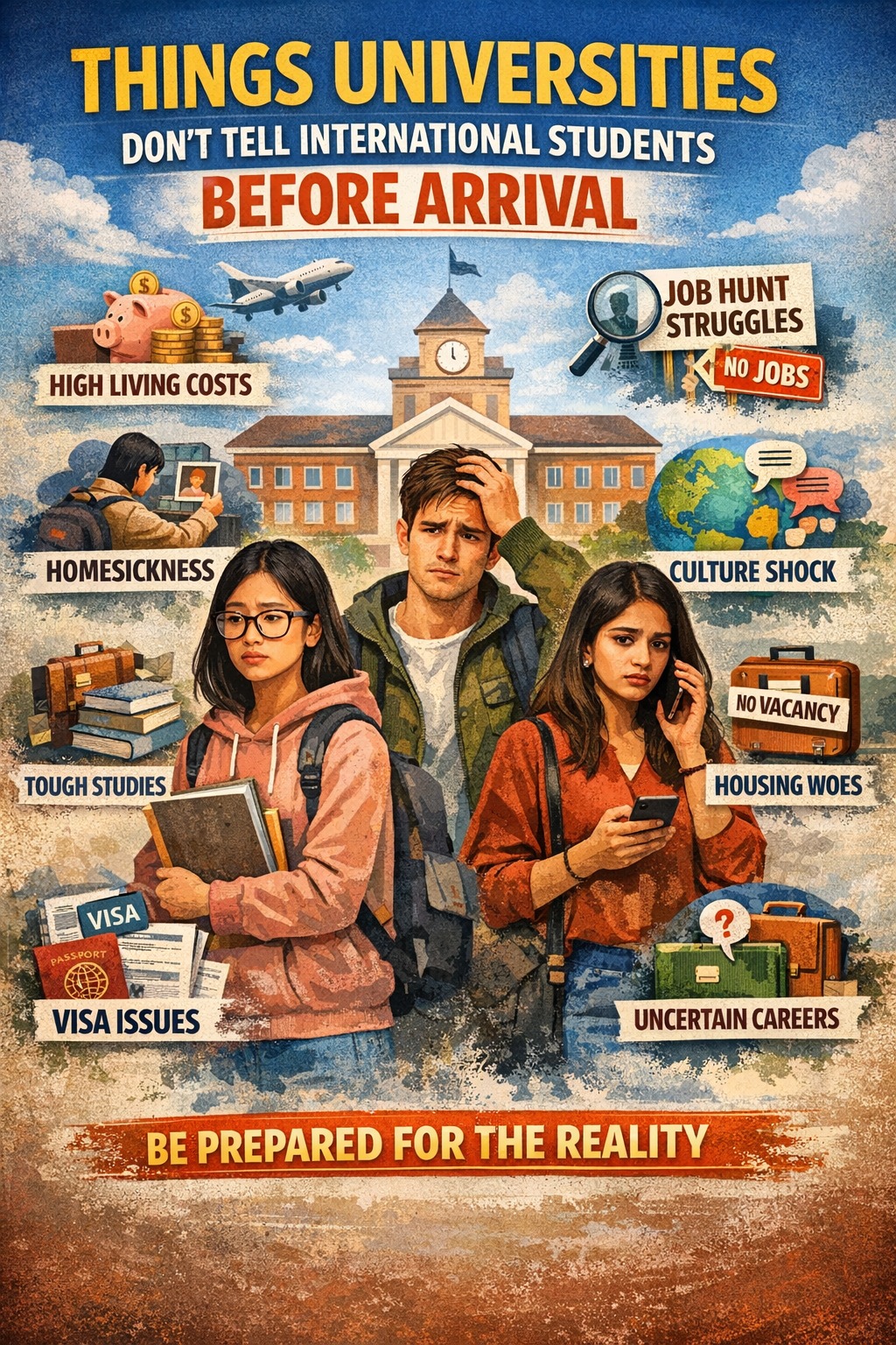 Things Universities Don’t Tell International Students Before Arrival