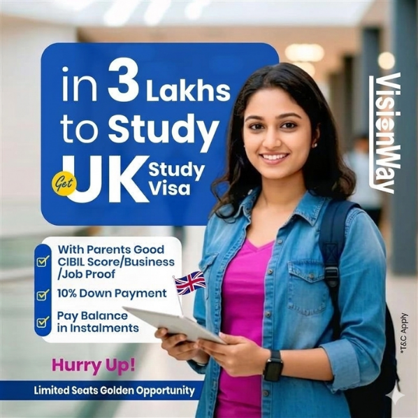 UK study visa consultants in India VisionWay