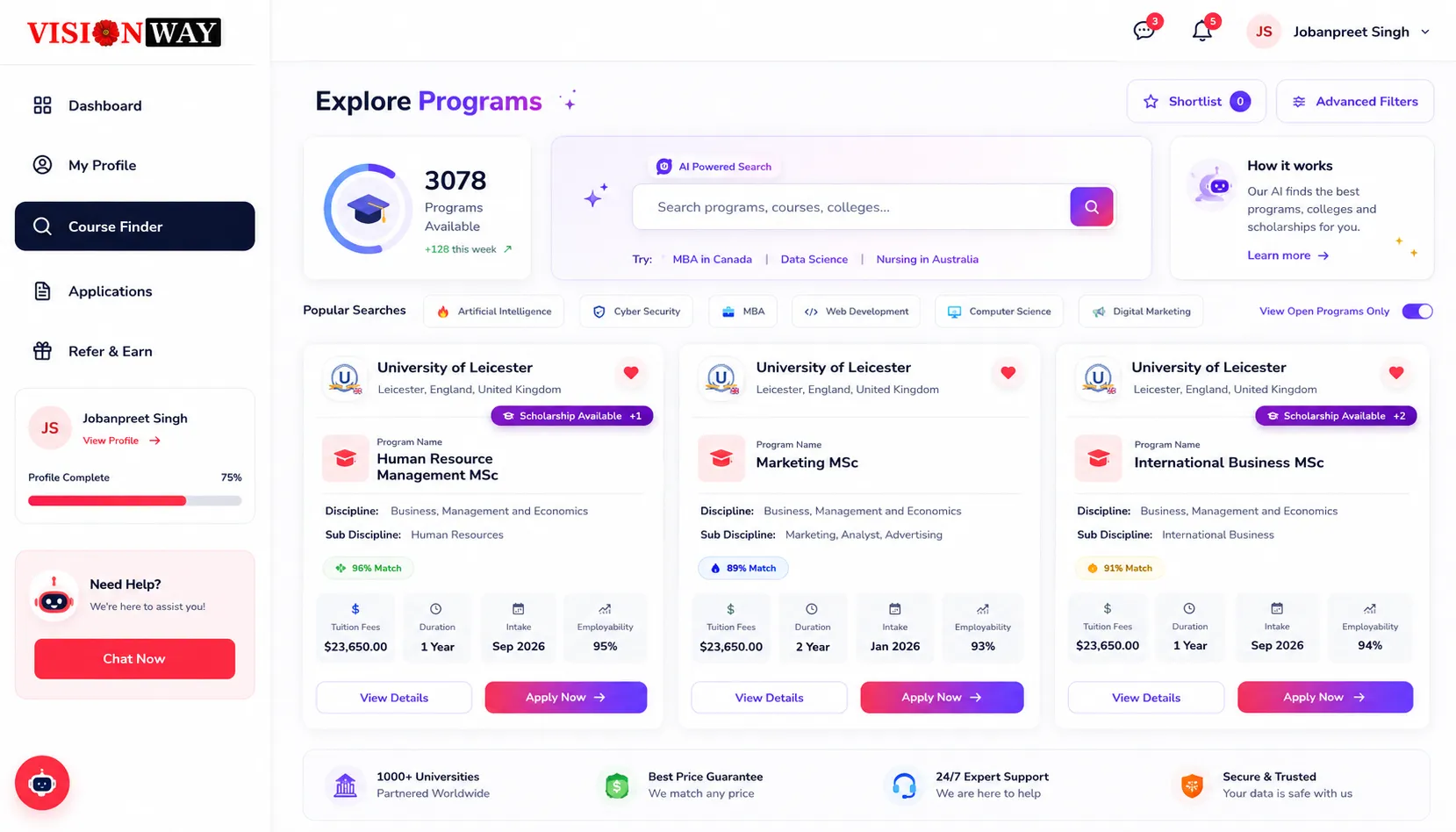 Course Finder