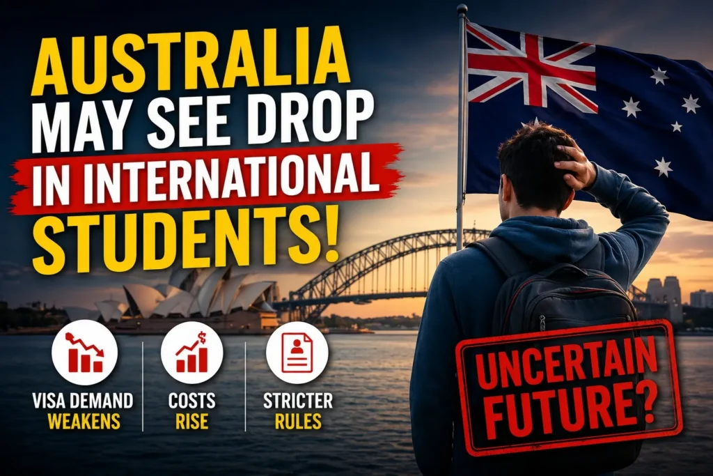 Australia Study Outlook 2026: Why International Student Numbers May Decline and What Indian Students Should Do