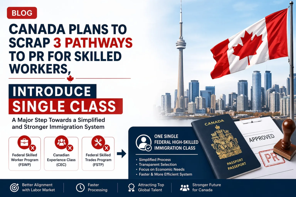 Canada PR Reform 2026: 3 Express Entry Programs May Merge Into One Skilled Worker Path