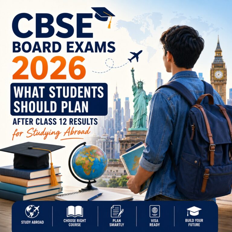 CBSE Board Exams 2026: How Students Should Arrange to Study Abroad Following Class 12 Results