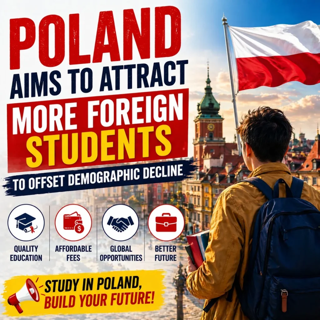 Poland in 2026: Why More International Students Are Choosing It and What It Means for Indian Applicants